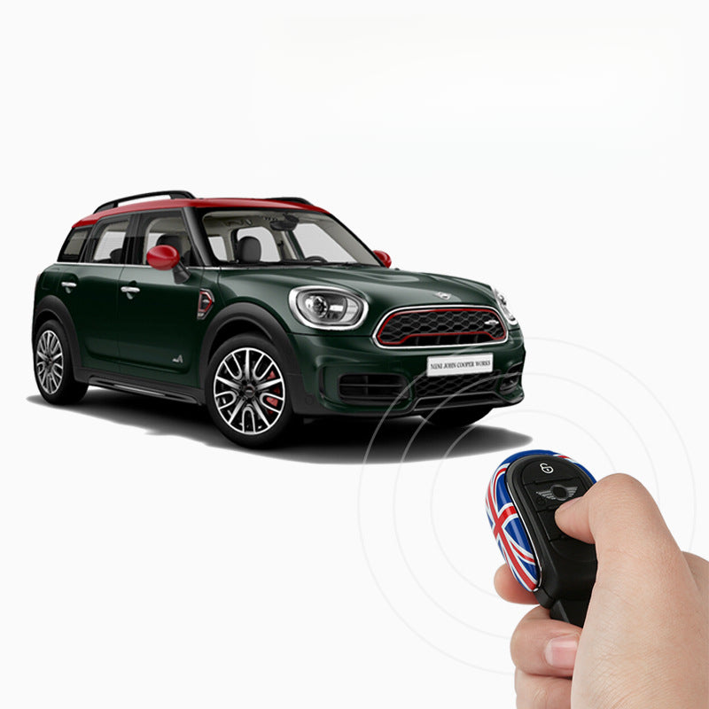 MINI Cooper Key Cover for F55 F56 F60 – Union Jack U-Shaped Key Shell Evfuns