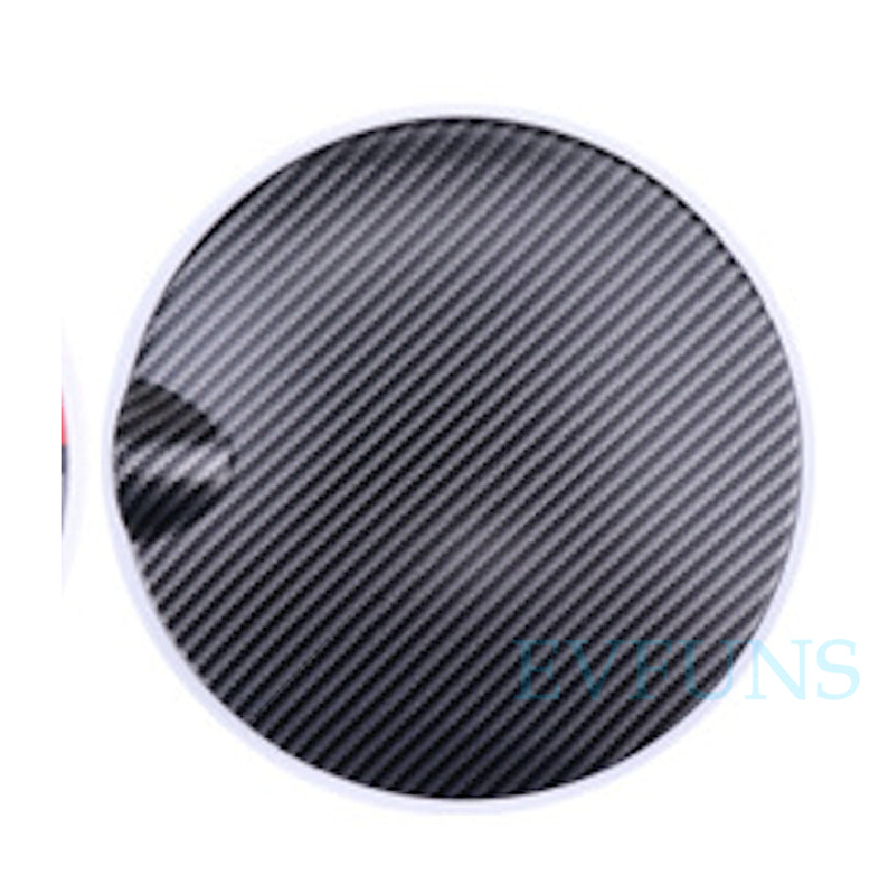 MINI Cooper F55/F56 Fuel Tank Cover Trim – 7 Styles ABS Decorative Cap Carbon Fiber Pattern Model Evfuns
