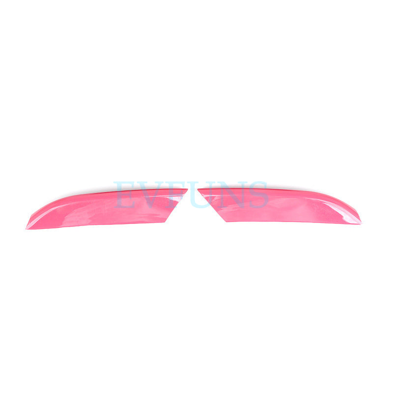 MINI Countryman F60 Fog Light Trim Cover Fog light decorative strip in pink (set of two) Evfuns