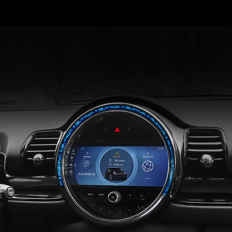 MINI Cooper F54 F60 Ambient Light Trim – Dashboard Screen Frame Cover Evfuns