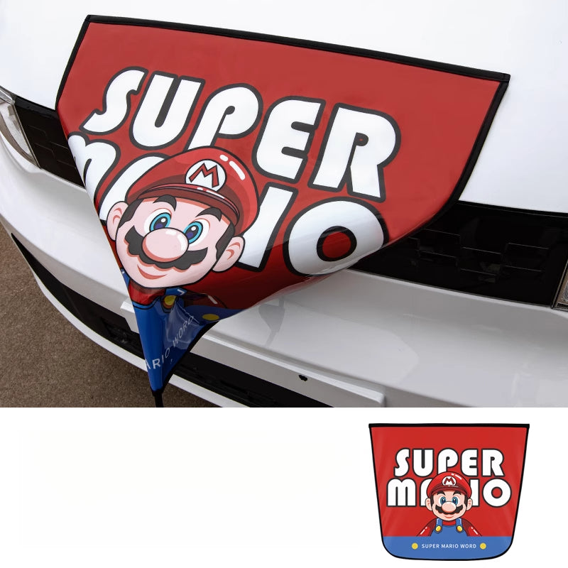 Smart # 5 EV Charging Port Rain Cover | Waterproof Protector [Full Image--Super Mario] Charging Gun Rain Cover [65*53cm