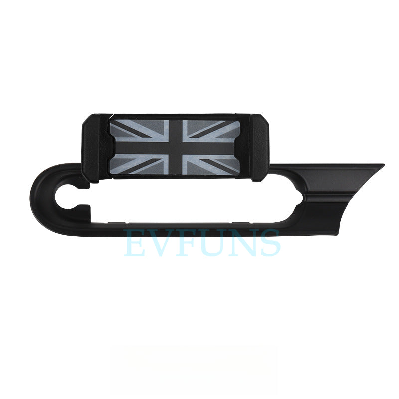 MINI Cooper Air Vent Phone Mount – Clip-On Car Holder for Navigation & Hands-Free Use [Gray Rice] Telescopic J05 Evfuns