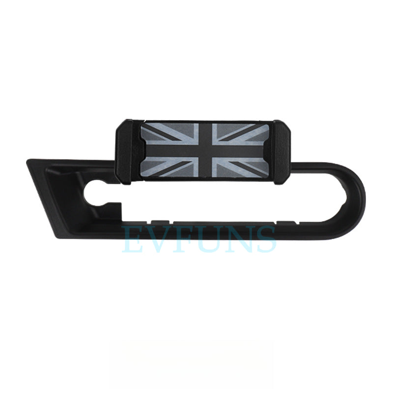 MINI Cooper Air Vent Phone Mount – Clip-On Car Holder for Navigation & Hands-Free Use [Gray Rice] Telescopic J01 Evfuns