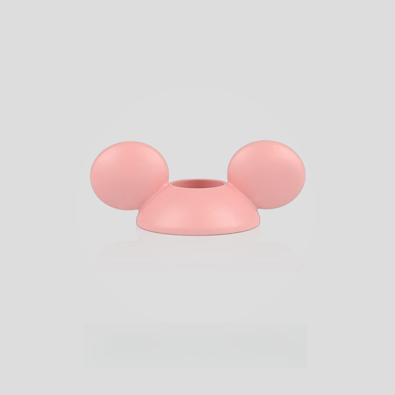 Mickey Style Door Handle Trim Ring for MINI Cooper / Countryman [Pink Metal Style] One Pack Evfuns