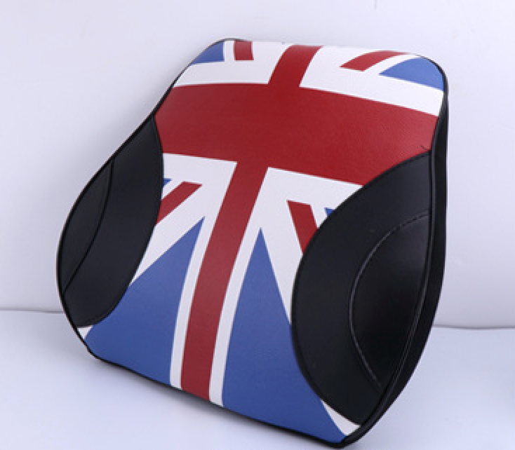 MINI Cooper Car Neck Pillow & Lumbar Cushion Set Redmi Style Cushion (Single Price) Evfuns
