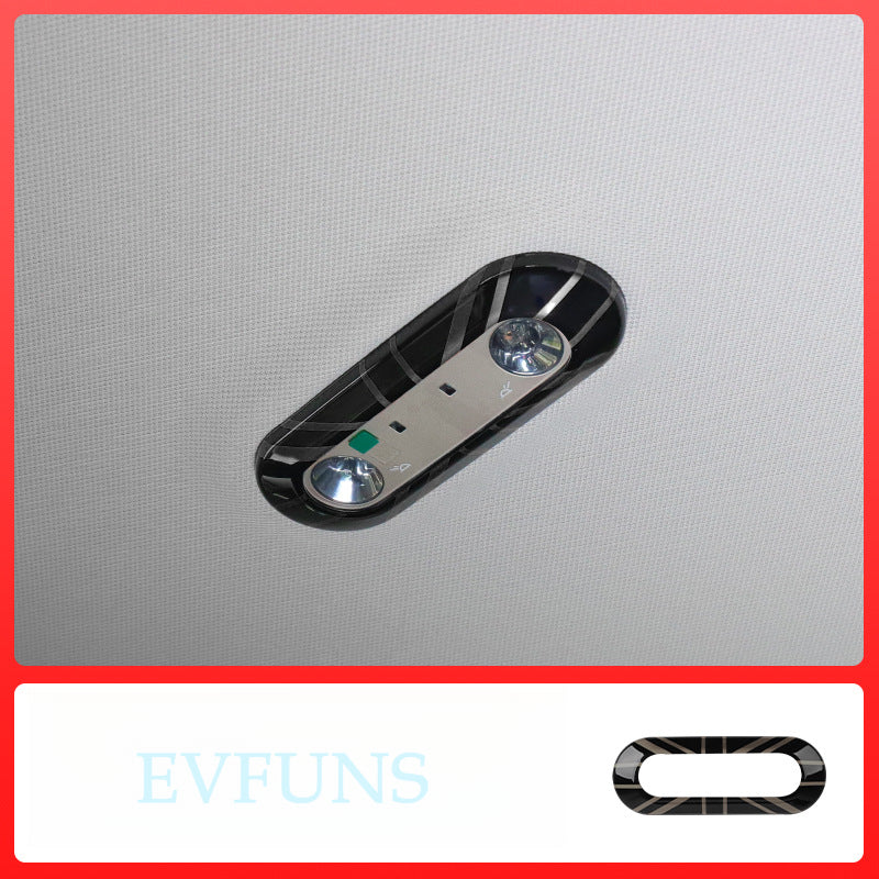 MINI EV J01/J05 Interior Reading Light Trim Cover Rear Reading Light - Dark Rice Evfuns