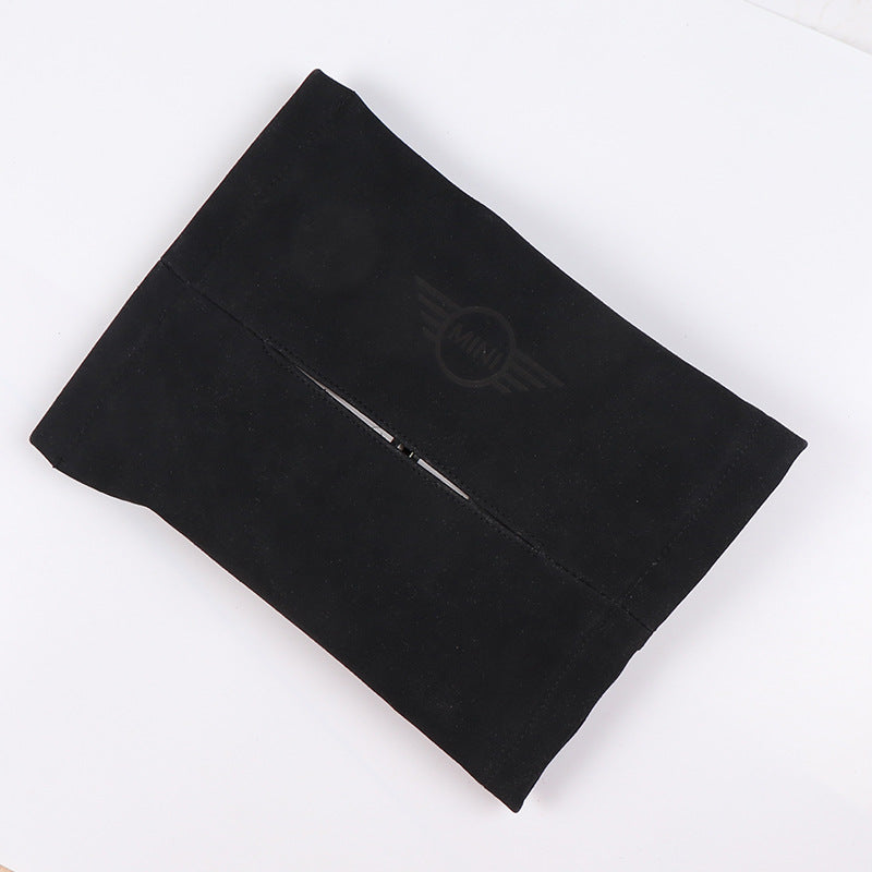Mini Car Hanging Tissue Box black Evfuns