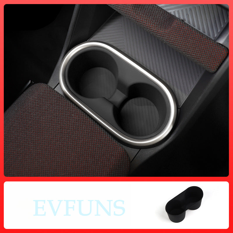 MINI U25 Cup Holder Silicone Liner – Interior Protection Pad for Fuel Models black Evfuns