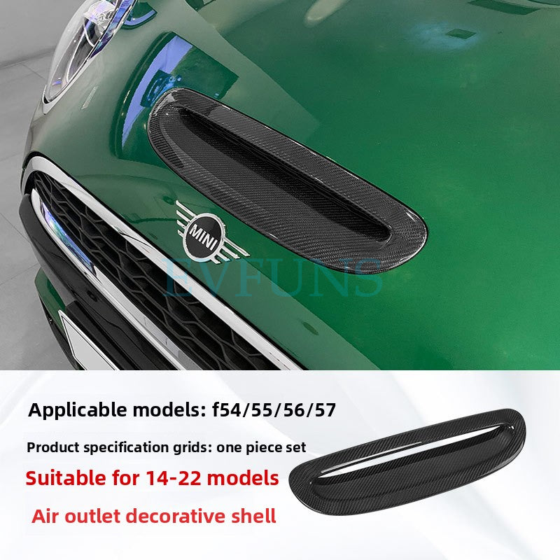 Carbon Fiber Air Vent Trim for MINI F55/F56 (2014–2021) F54/55/56/57 carbon fiber air outlet shell Evfuns