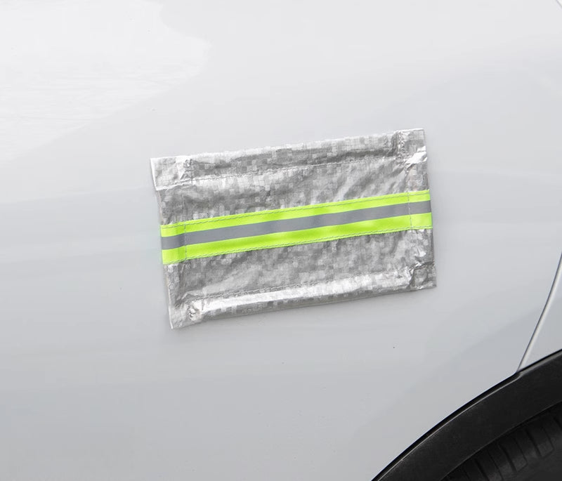Smart # 5 EV Charging Port Rain Cover | Waterproof Protector [Aluminum Foil Style] Hidden Door Handle Snow Cover (2