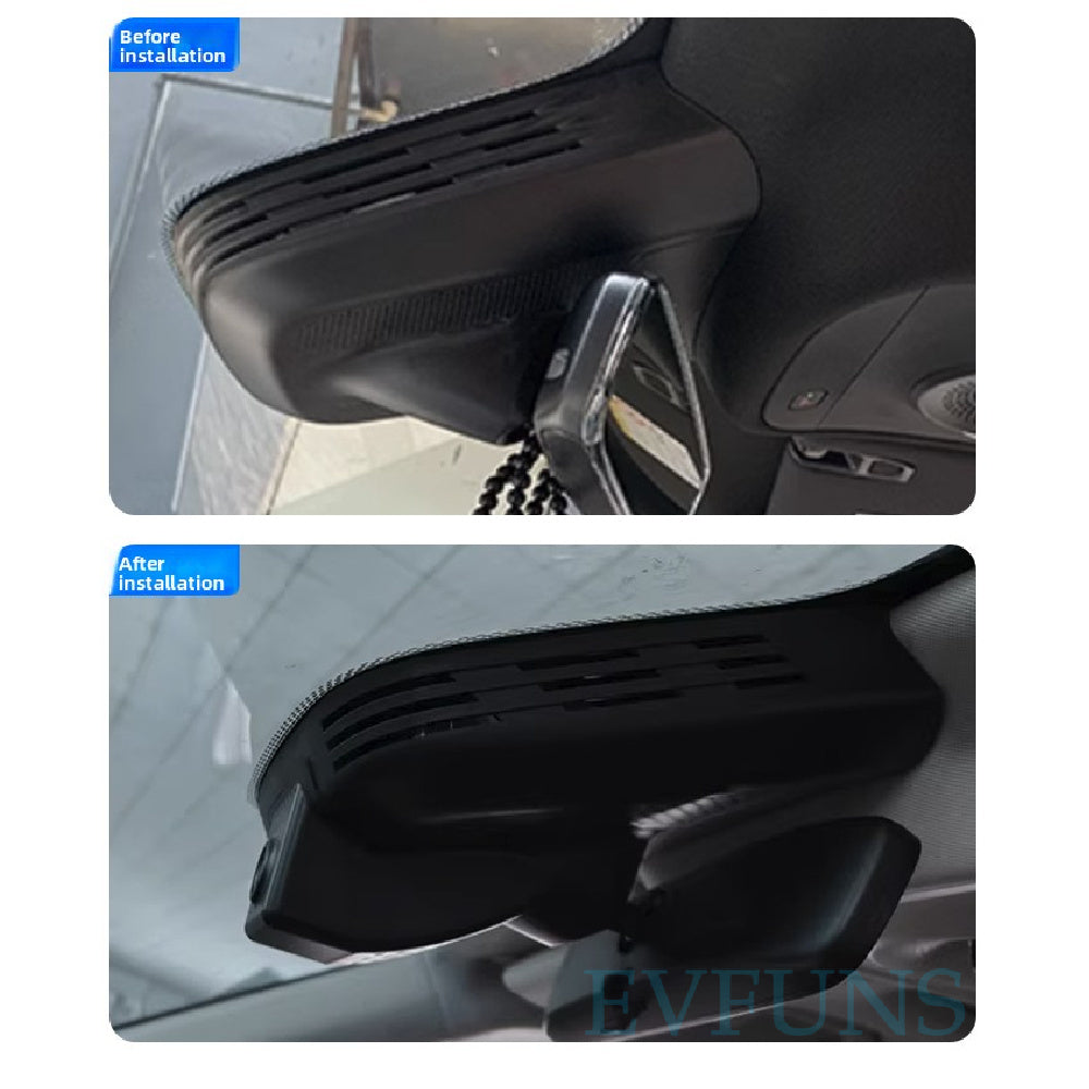 Smart # 1 Dedicated Dash Cam | OEM 4K 2K 1080P Plug & Play Evfuns