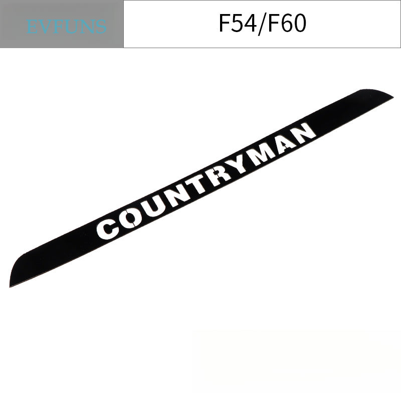 MINI Cooper High-Mount Brake Light Decal – F55 F56 F60 F54 R56 R60 Styling Sticker COUNTRYMAN LOVE MINI【F54/ 60】 Evfuns