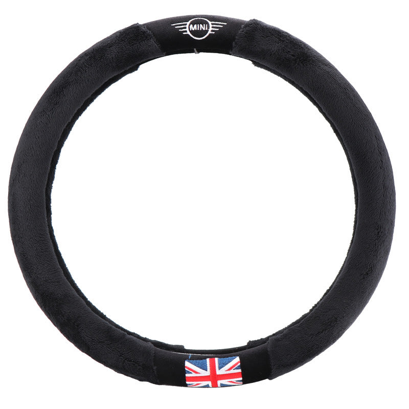 Winter Plush Steering Wheel Cover for MINI Cooper Evfuns