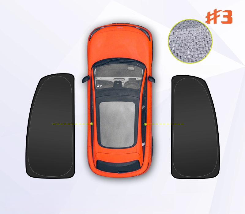 SMART #1 / #3 Window Sunshades – Full Coverage Privacy UV Blocker for Summer #3 Special—Rear Window Privacy Sunshade [2