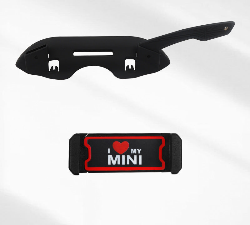 MINI Cooper Dashboard Clip Phone Mount – For LCD Display Panel [21-24 models-LCD screen-F series universal retractable