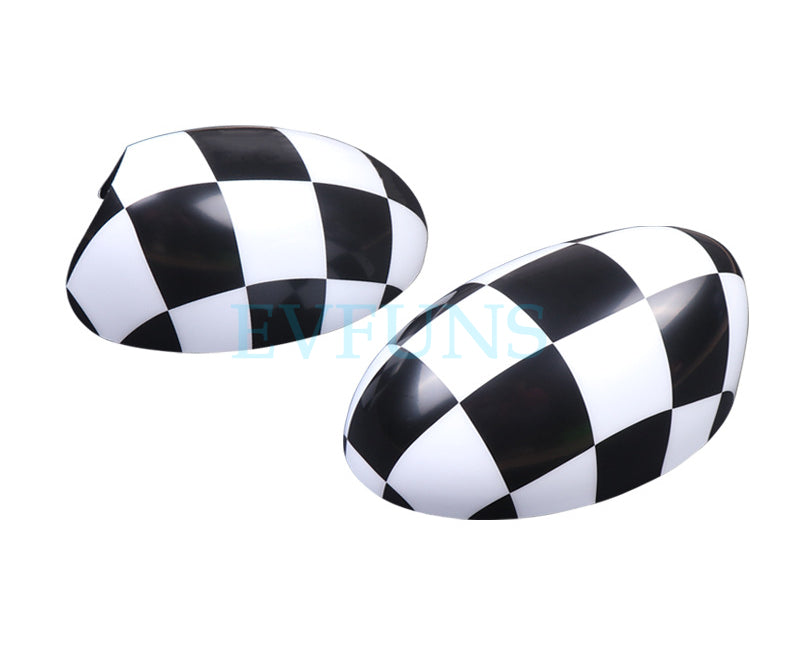 MINI R50 R52 R53 Rearview Mirror Trim Covers – Cooper ONE Mirror Decor Evfuns