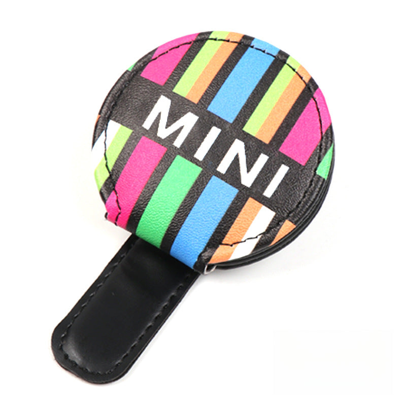 MINI Leather Glasses Clip | Luxury Sun Visor Organizer for MINI Rainbow Strip Evfuns