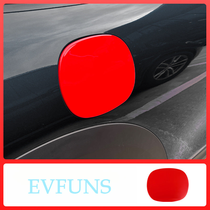 MINI Cooper F66 Fuel Tank Cover Trim – 2024 Petrol Model Exclusive [Vibrant Red] F66 Fuel Tank Cap Sticker Evfuns