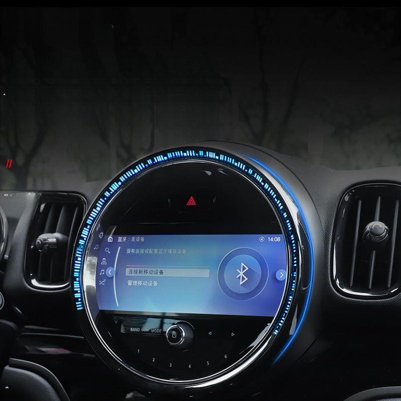 MINI Cooper F54 F60 Ambient Light Trim – Dashboard Screen Frame Cover Evfuns