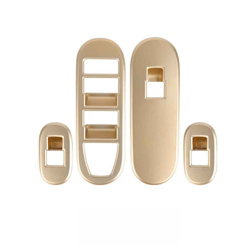 MINI J05 Window Switch Panel Trim – Interior Styling Kit for Electric Cooper S [Champagne Gold] Suitable for J05 Evfuns