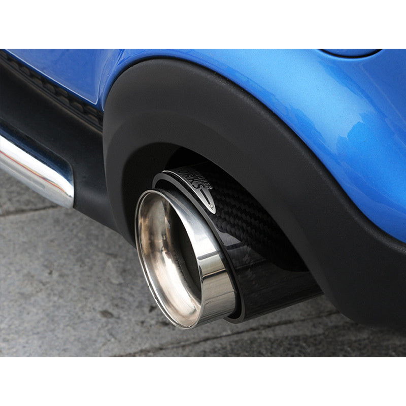 Carbon Fiber Exhaust Tip for MINI Cooper / Countryman – Stainless Steel Sport Tailpipe Evfuns