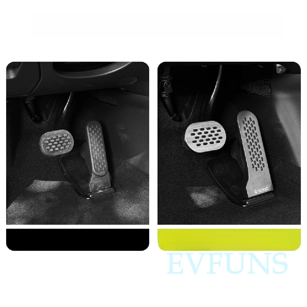 Smart # 1 Stainless Steel Pedal Covers | Brake & Accelerator Upgrade Evfuns