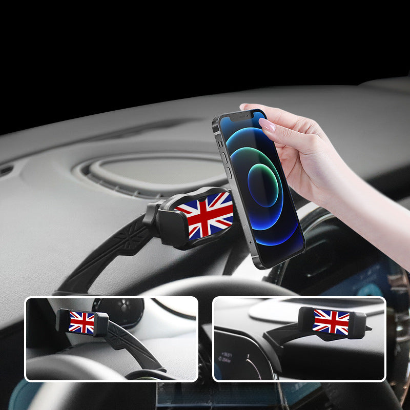 MINI Cooper F Series LCD Phone Mount | Clip-On Holder Evfuns