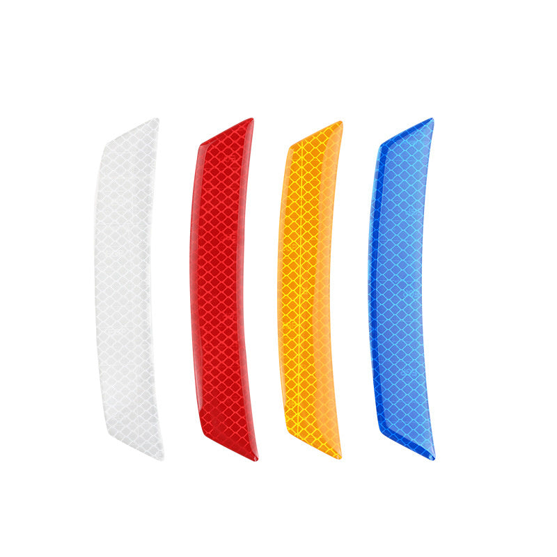 Car Wheel Arch Reflective Strips – Night Safety Warning Stickers (Glow-in-the-Dark) Evfuns
