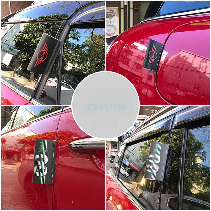MINI Cooper Creative Label Decals Evfuns