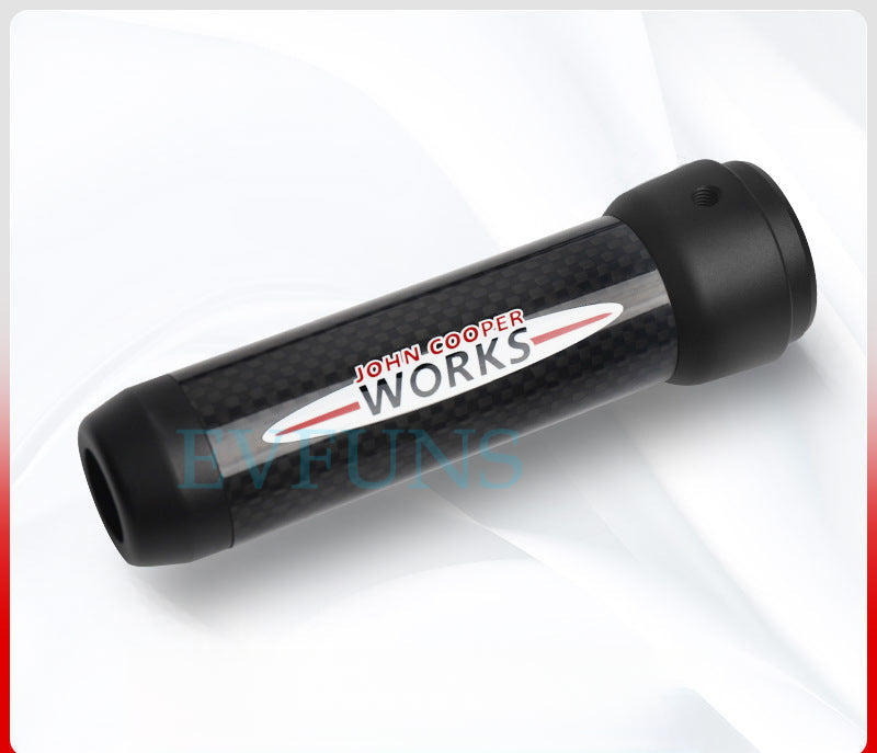MINI Cooper Carbon Fiber Handbrake Cover – F & R Series Alloy Pull Rod F series [JCW carbon fiber] Evfuns