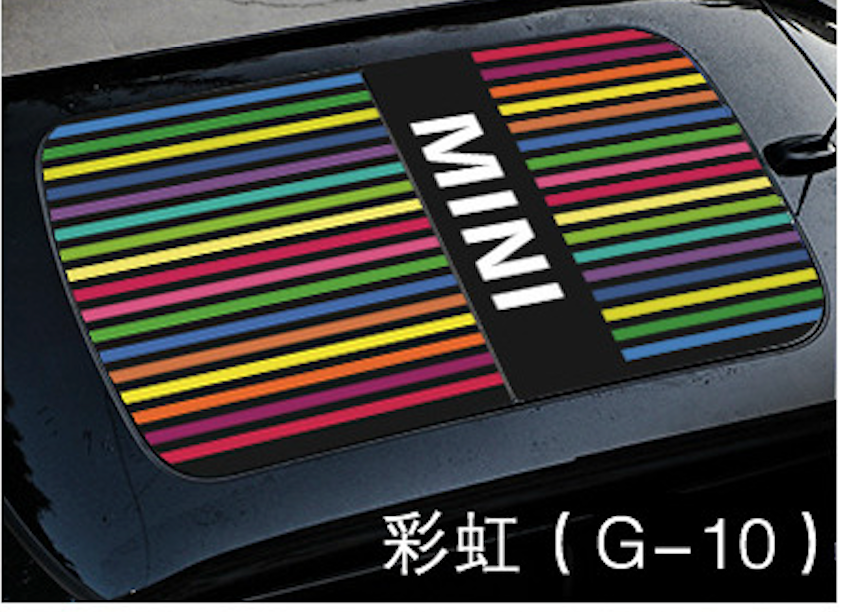MINI Cooper Roof Sunroof Decal – Union Jack Perforated Roof Sticker for Countryman & More G10 Rainbow Evfuns