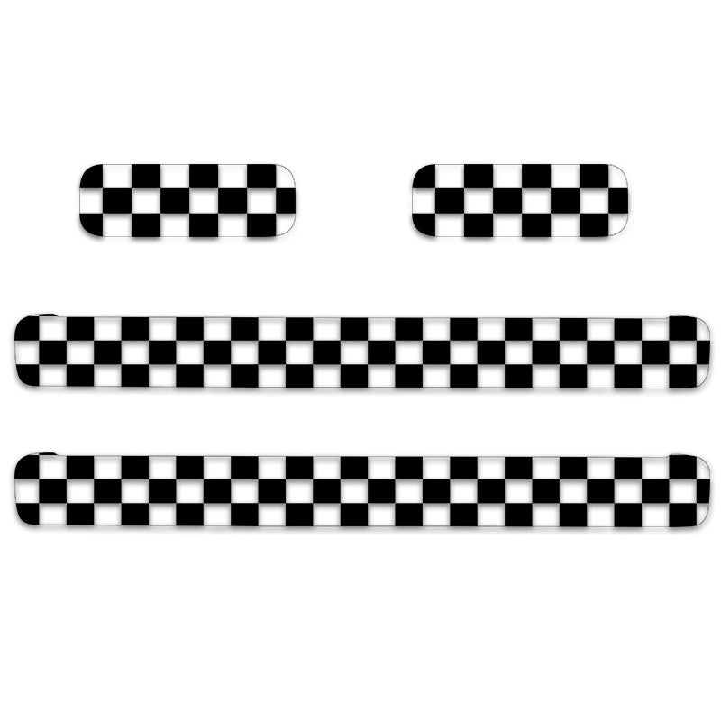 MINI Cooper Door Sill Scuff Plate Stickers | F54 F55 F56 F60 Threshold Trim Evfuns