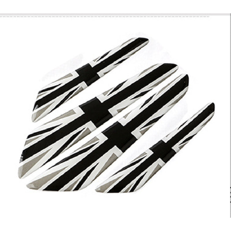 Universal MINI Cooper Door Edge Guards – Anti-Collision Scratch Protection Strips Type B Gray Rice Evfuns