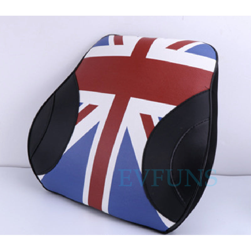 MINI Cooper Car Neck Pillow & Lumbar Cushion Set Evfuns
