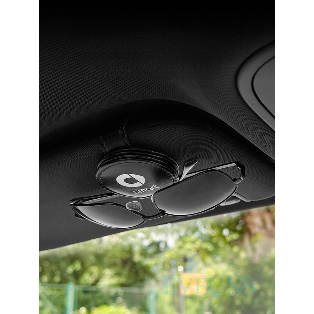 Smart Car Magnetic Sunglasses & Card Holder Clip | Custom Fit Accessories Evfuns