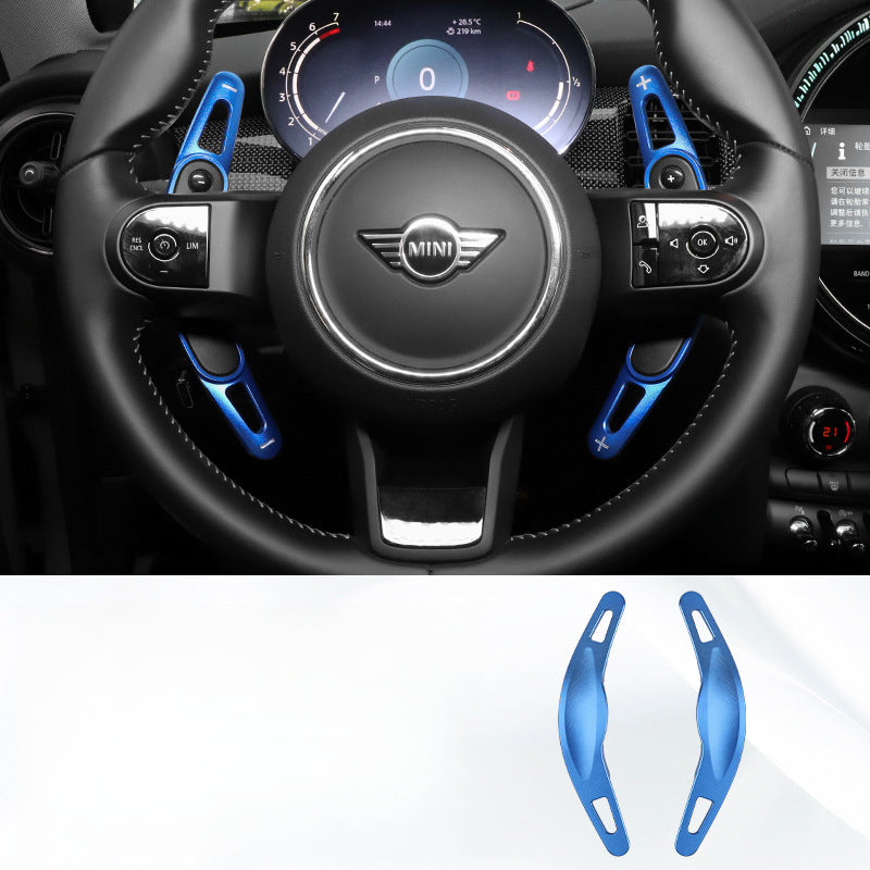MINI Cooper Steering Wheel Paddle Shifters | Aluminum Shift Extensions for Cooper S / JCW 14-22 Model MINI Aluminum