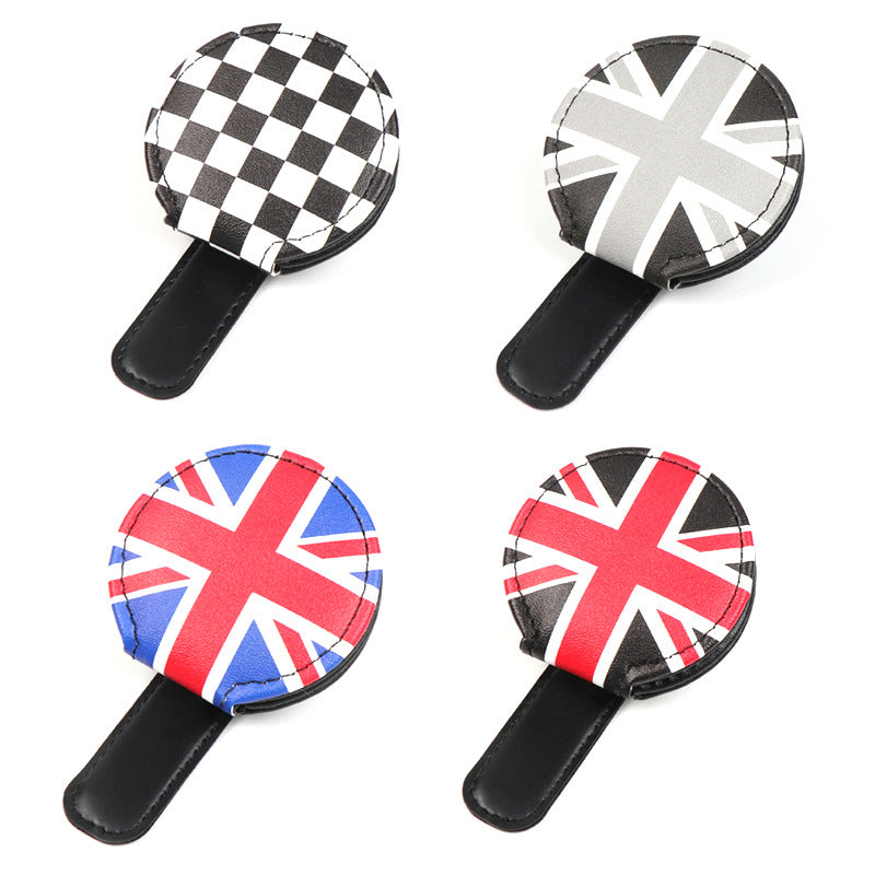 MINI Leather Glasses Clip | Luxury Sun Visor Organizer for MINI Evfuns
