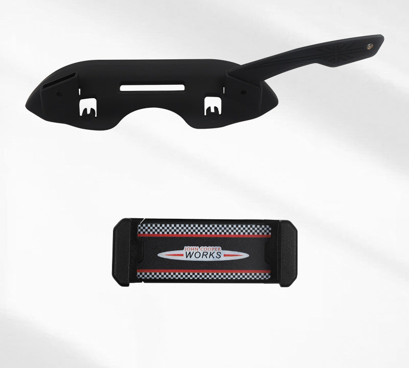 MINI Cooper Dashboard Clip Phone Mount – For LCD Display Panel [21-24 models-LCD screen-F series universal retractable