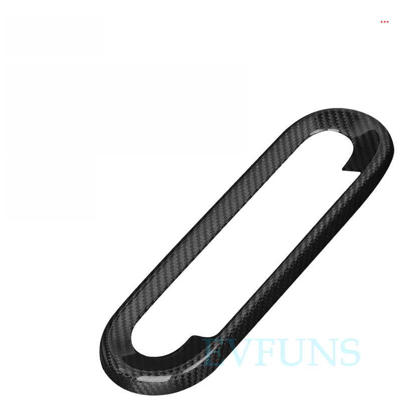 MINI ACEMAN J01 Center Console Knob Trim – Interior Decoration for 2024 Cooper EV Carbon fiber central control button