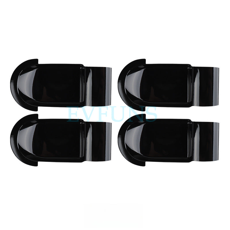 MINI J01/J05 Interior Door Handle Cover – Electric Cooper / ACEMAN Trim [Black] J05 exclusive Evfuns