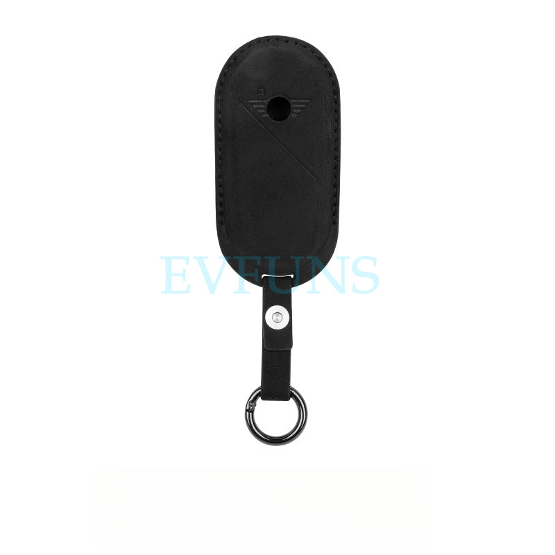 Genuine Leather Suede Key Case for MINI Electric / Aceman / JCW / Countryman Evfuns