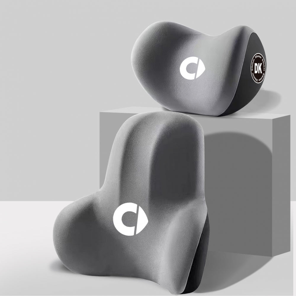 Smart # 1 # 3 # 5 Car Neck Pillow & Lumbar Support Cushion