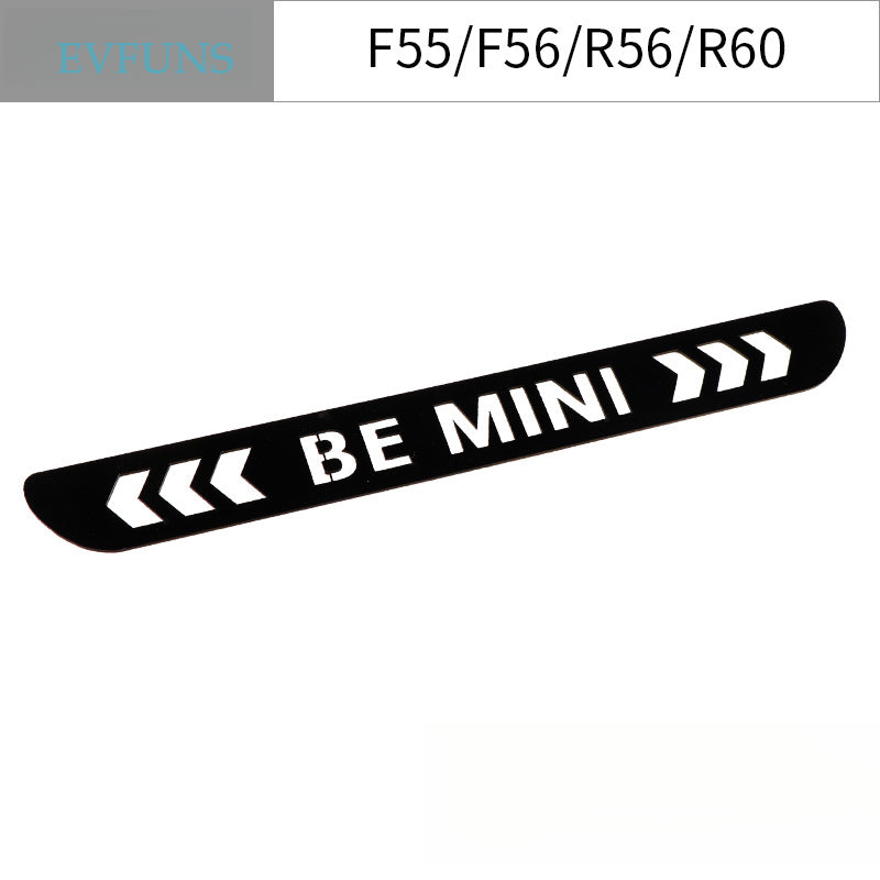 MINI Cooper High-Mount Brake Light Decal – F55 F56 F60 F54 R56 R60 Styling Sticker BE MINI【F55【F54/ 60】/56/R55/60】