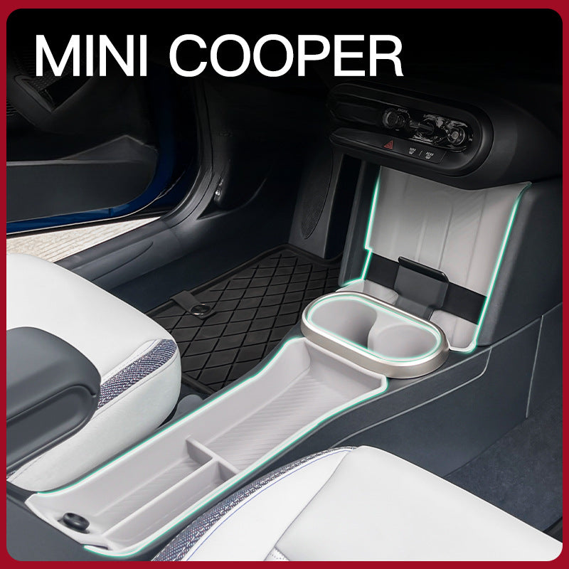 MINI Cooper F65/F66 Center Console Silicone Pad – Interior Protection Mat Evfuns