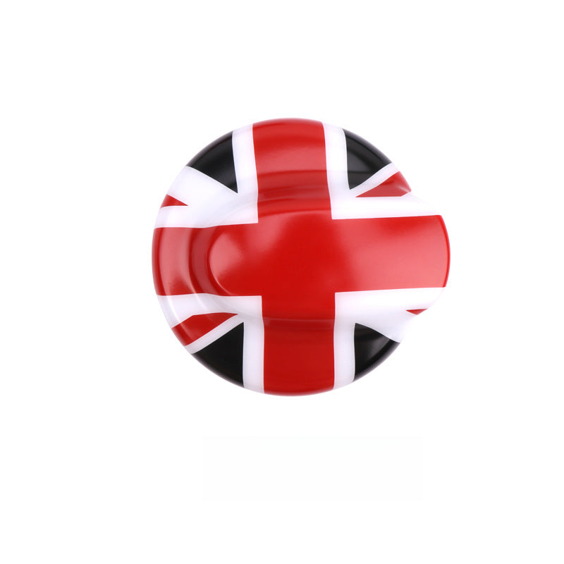 MINI Cooper R55 R56 Fuel Cap Cover – Sport Style Decorative Shell Upgrade Black Rice Model [Suitable for Mini High-End