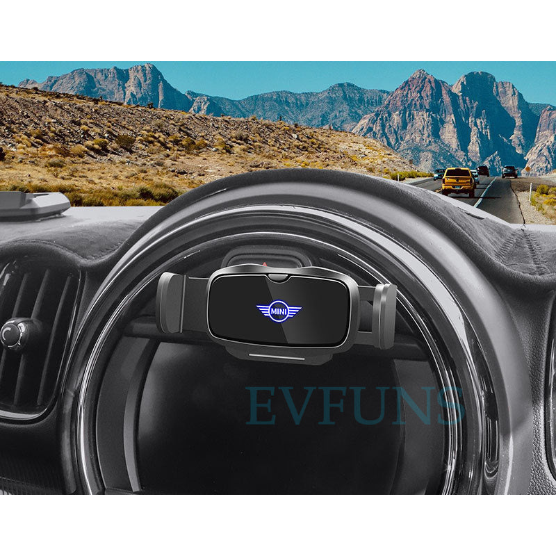MINI Cooper F54 F55 F56 Dashboard Screen Mount Bracket Evfuns