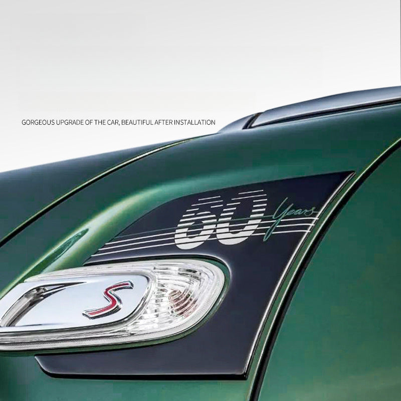 MINI Cooper 60th Anniversary Interior 3D Gel Sticker – F55/F56 Trim Decoration Evfuns