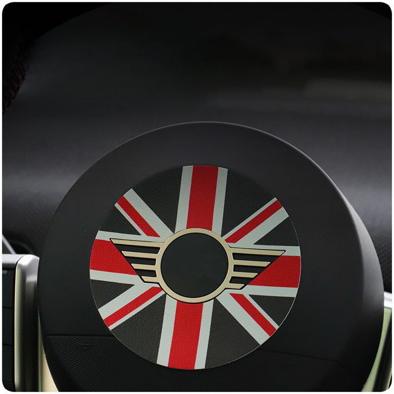 MINI J01/U25/F65 Steering Wheel Trim Sticker – Electric Interior Upgrade Evfuns