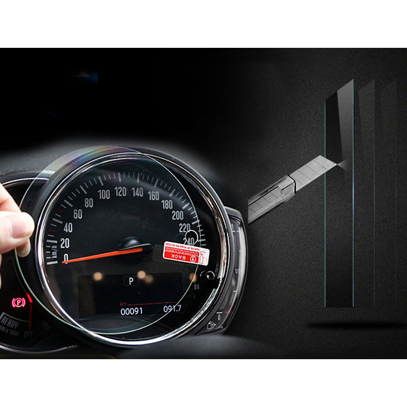 MINI Cooper F60 Dashboard & Navigation Screen Protector – Tempered Glass Film Evfuns
