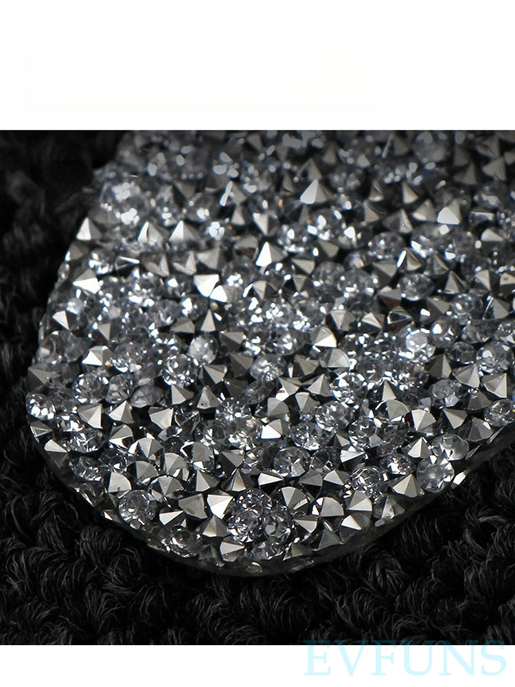 SMART # 1 Rhinestone Car Emblem Sticker – Bling Crystal Logo Decal Evfuns